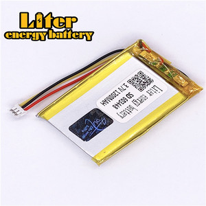 Socket 1.5-3 P 3.7 V 603448 1200 mah lipo battery Rechargeable solar li ion polymer lithium battery with PCM - Product Image 3
