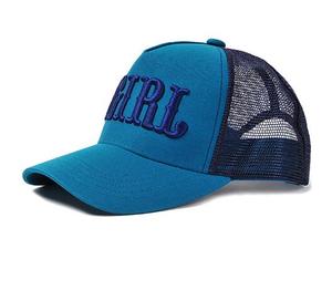 CUSTOM ตัวอย่างโลโก้เย็บปักถักร้อยฟรี Gorra Trucker,ขายส่งเปล่าตาข่าย Trucker หมวก - Product Image 1