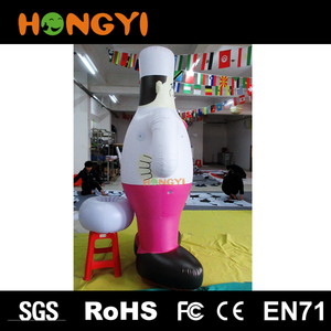 Popular gigante inflable <span class=keywords><strong>chef</strong></span> historieta modelo PVC replica inflar personas para la publicidad evento - Product Image 6