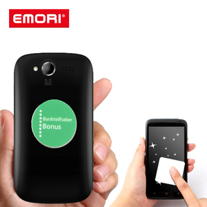 Paño de Microfibra Reutilizable Ecológico con Logotipo Personalizado, Limpiador de Pantalla de Teléfono Portátil y Adhesivo - Product Image 6