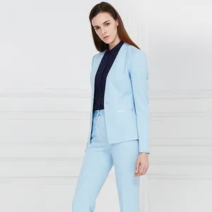 Bespoke Setelan Blazer Wanita, Pakaian Kantor Wanita, Setelan Turki Elegan