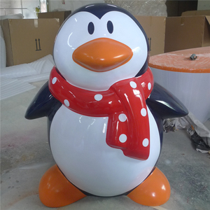 Christmas <strong>Winter</strong> Theme Decorative Figure <strong>Decorations</strong>, Christmas Penguins - Product Image 4