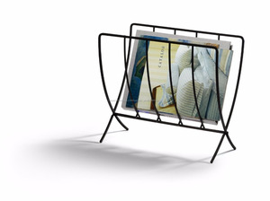 Soporte <span class=keywords><strong>de</strong></span> suelo Revistas Titular <span class=keywords><strong>de</strong></span> Soporte <span class=keywords><strong>de</strong></span> Alambre <span class=keywords><strong>de</strong></span> Metal Negro Acabado - Product Image 3