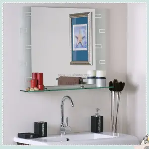 Lusso montato ingrandimento muro del bagno specchi, specchio murale decorativo disegni