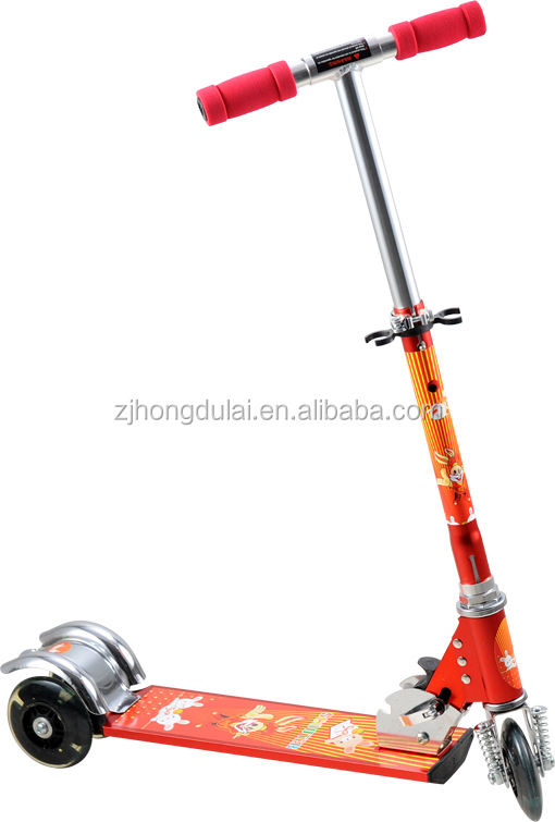 Взрослый самокат с лепестками ног, мини-самокат, 3-колесная лягушка, дети