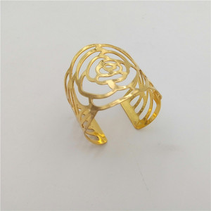 Anelli Portatovaglioli in Oro Opaco e <span class=keywords><strong>Argento</strong></span> Opaco NH-80 - Product Image 3