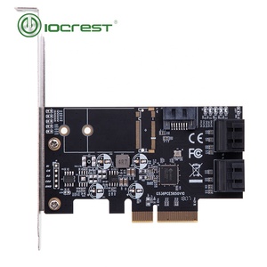 IOCREST <span class=keywords><strong>PCIe</strong></span> 3.0 để 5 cổng nội bộ <span class=keywords><strong>SATA</strong></span> III 6 Gb/giây điều khiển Thẻ JMB585 chipset - Product Image 3