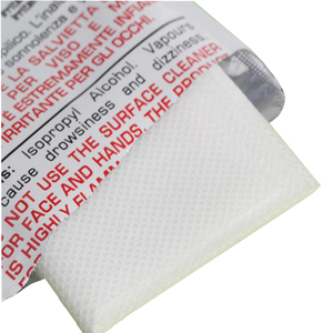 Lingettes humides multi-usages pour le nettoyage des câbles électriques, en fibre de papier imprégnée d'IPA - Product Image 3