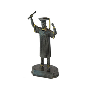 <span class=keywords><strong>Figurine</strong></span> en résine bon marché pour étudiant, cadeau de remise de diplôme, souvenir - Product Image 4