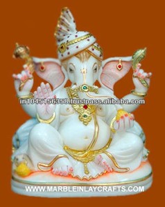 Ganesha Statue Marble - Product Image 1