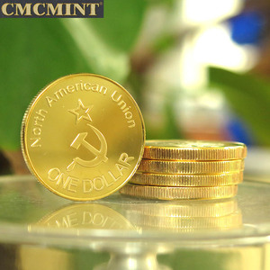 Muestra gratis. 100 Molinos de latón chapado en oro redondo - Product Image 3