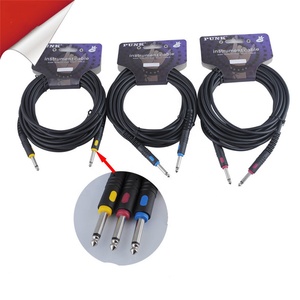 <span class=keywords><strong>Guitarra</strong></span> <span class=keywords><strong>Cable</strong></span> de 6M de la línea de conexión de inyección de la reducción de ruido de alta calidad - Product Image 1