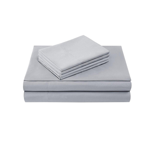 100% poliéster de microfibra suave cama hoja <span class=keywords><strong>funda</strong></span> Nórdica - Product Image 2