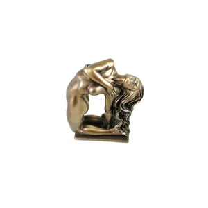 Personalized Polyresin Bronze Female Nude Sexy Sculpture Statue Art