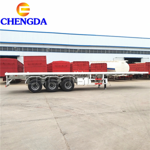 Remolque <span class=keywords><strong>de</strong></span> Plataforma Plana <span class=keywords><strong>de</strong></span> <span class=keywords><strong>Segunda</strong></span> <span class=keywords><strong>Mano</strong></span> <span class=keywords><strong>de</strong></span> 20 pies, 40 pies y 60 pies - Product Image 4