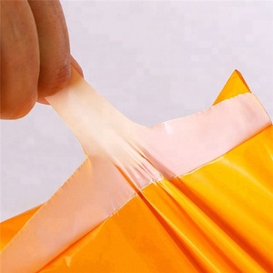 mensajería paquete para el Envío Expreso <span class=keywords><strong>de</strong></span> embalaje <span class=keywords><strong>de</strong></span> mercancías auto-adhesivo Post Mailer plástico naranja bolsas <span class=keywords><strong>de</strong></span> correo - Product Image 5