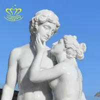 מערבי סגנון אמנות יווני מפורסם שיש זוג עירום פסלי