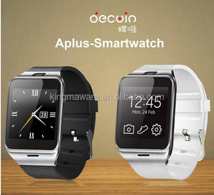 Inteligente bluetooth reloj Smartwatch GV18 con NFC cámara tarjeta SIM reloj de pulsera para IOS y Android - Product Image 1