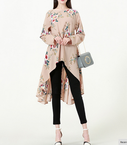Túnica Musulmana Árabe con Estampado Islámico, Ropa Elegante <span class=keywords><strong>de</strong></span> Servicio OEM 2022 para Mujer - Product Image 5