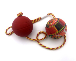 Ballon rebondissant avec ficelle, nouveau design, jouet pour enfants, ballon en caoutchouc rebondissant, jouet en caoutchouc de haute qualité, ballon de basket promotionnel - Product Image 3