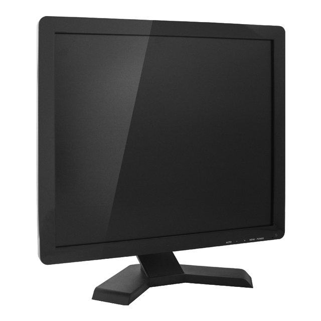 12V Wholesale 17 Inch TFT LCD Monitor Cctv Lcd Monitor with VGA USB AV BNC Input