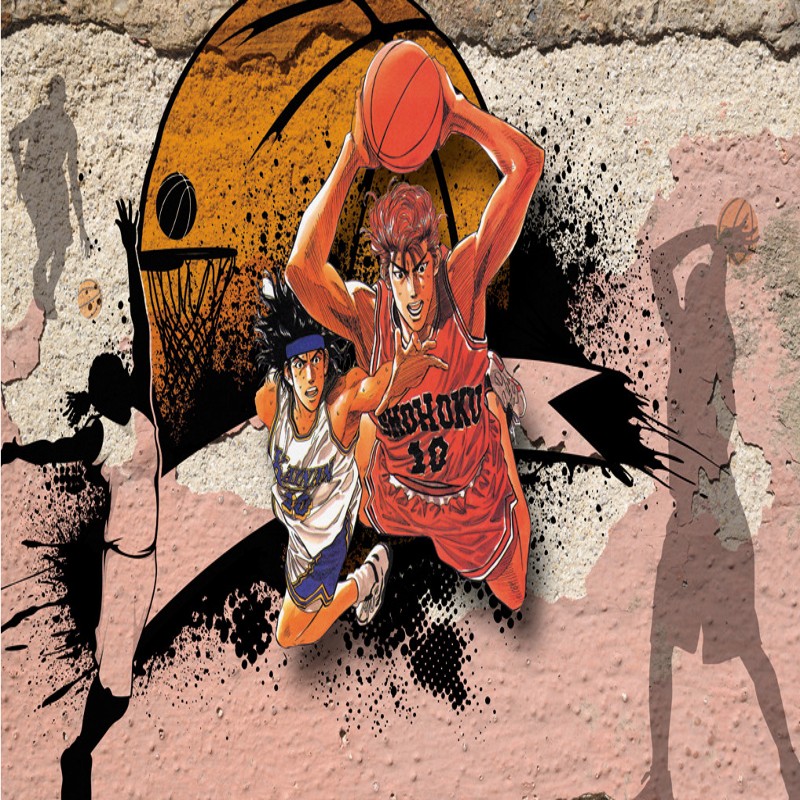 スラムダンク　布　けろけろけろっぴ　のれん　SLAMDUNK Amazon.co.jp: スラムダンクSLAM DUNK誌三暮/三井×小暮DOWNER