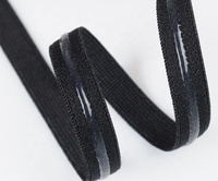 Prix d'usine, élastiques noirs personnalisés, antidérapants, incassables, avec logo en caoutchouc silicone