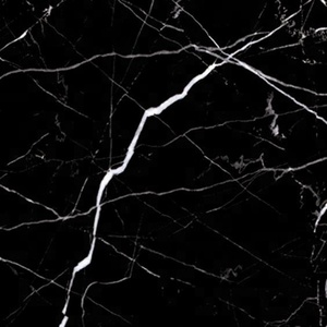 Lastra di <span class=keywords><strong>Marmo</strong></span> Nero Marquina Naturale con Venature Bianche Piastrelle Moderne Impermeabili <span class=keywords><strong>per</strong></span> Bagno Cucina <span class=keywords><strong>Piano</strong></span> di Lavoro <span class=keywords><strong>Tavolo</strong></span> Esterno - Product Image 2