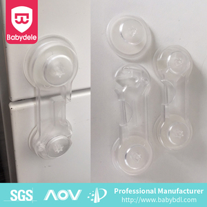 Bán Chạy Chốt Khóa Trong Suốt Cạnh Nhau An Toàn Cho Trẻ Em Cửa Tủ Tủ Lạnh Hộp Ngăn Kéo Tủ Lạnh - Product Image 3