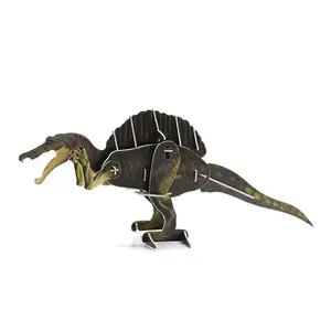 3D Puzzle Spielzeug für Kinder Dinosaurier Puzzle mit Aufzieh motor