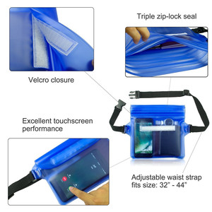 Borsa Impermeabile Estiva in PVC con Cerniera, Custodia Universale da Cintura per Telefono e Portafoglio, Compatibile con <span class=keywords><strong>iPhone</strong></span> - Product Image 2