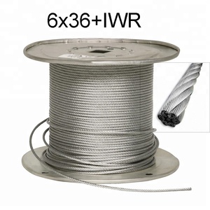 สมเด็จพระสันตะปาปา304 Mpa 6*19S 6*19W <span class=keywords><strong>WSC</strong></span> สำหรับยกเครนทนทาน AISI 316 TS1570ลวดสลิงสแตนเลส - Product Image 2
