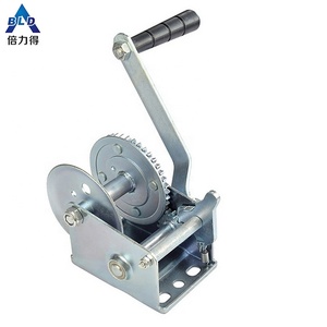 Ручная Механическая оцинкованная лебедка с ремешком, 600 фунтов - Product Image 1