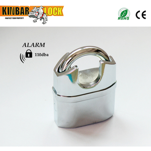Chrome Mạ Báo Động Cứng Còi Báo Động Khóa - Product Image 2