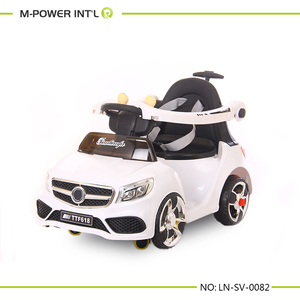 Rifornimento di fabbrica 6V 4 ruote auto elettrica per bambini/auto giocattolo per bambini con asta di spinta a mano - Product Image 4