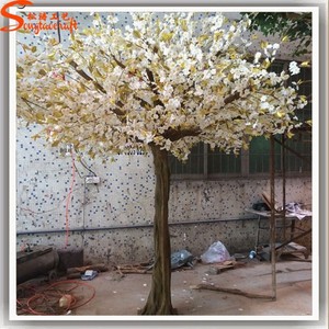 Arbre en tissu artificiel avec des branches lumineuses en fleurs de <span class=keywords><strong>cerisier</strong></span> japonaises blanches à LED, à <span class=keywords><strong>vendre</strong></span> - Product Image 3