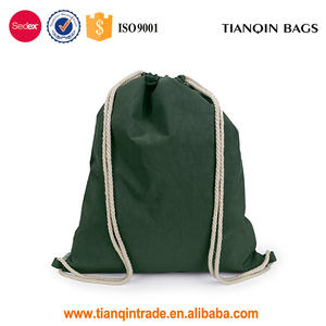 Idrorepellente Coulisse Zaino In Nylon Verde Yoga Sport Gym Sack Bag - Product Image 3