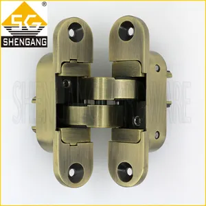 Bản Lề Giấu Kín Cửa Dày 40Mm Điều Chỉnh Được Bằng Hợp Kim Kẽm 180 Độ Koblenz Kubica