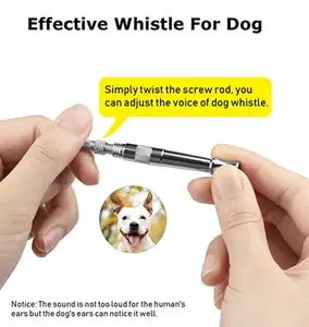 Pet Dog Training Whistle Ultrasoon Geluid