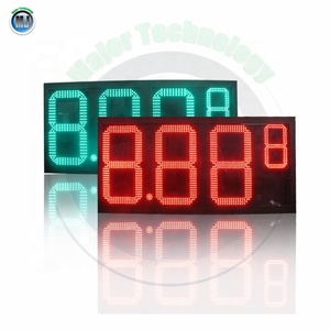 Display Prezzi Stazione di Servizio LED 8.889 di Alta Qualità, Insegna Digitale a 7 Segmenti per <span class=keywords><strong>Olio</strong></span> e Benzina da 12 Pollici - Product Image 4