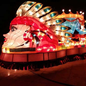 Décoration de festival de lanterne de char - Product Image 1