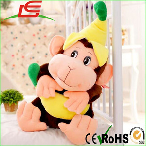 Hot Banana Gorilla plüschtier geschenk großen mund affe - Product Image 3