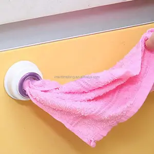 Home küche gadget geschirrtuch clip selbstklebende halter sink tub kunststoff handtuch haken halter rack