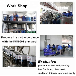 Nhà Sản Xuất Sơn Ô Tô Màu Trơn 2K Màu Đen Phản Lực - Product Image 3