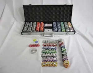 500 шт., набор чипов для покера Yin Yang, 14 г