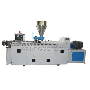 Twin Screw Extruder WPC PVC Pipe Extrusion Line