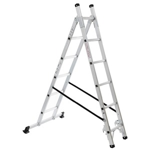 Aluminium 3 Manier Ladder Aluminium Multifunctionele Ladder Stap <span class=keywords><strong>Ladders</strong></span> - Product Image 3