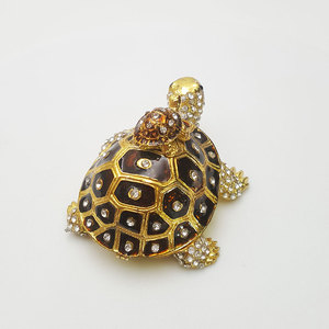 Turtle <strong>Small</strong> Jewelry Box Metal Jewelry Trinket Box Creative Home Desktop <strong>Small</strong> <strong>Ornaments</strong> - Product Image 5