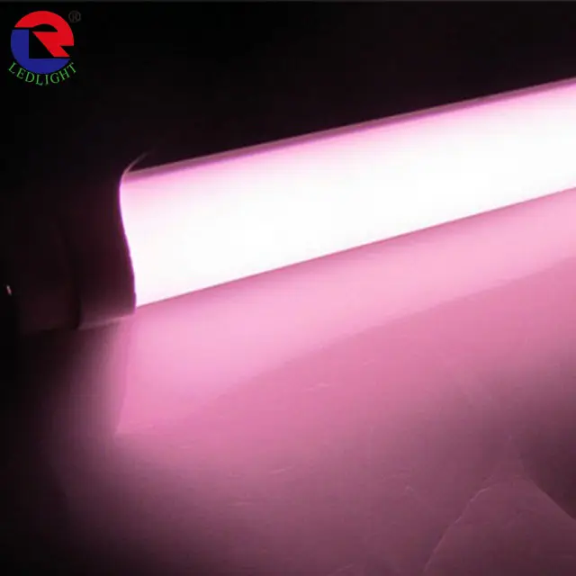 Súper brillante rojo 18w T5 T8 color Led lámpara de tubo para la carne de fresco