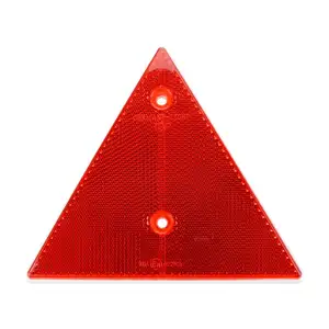 Refletores de forma triangular com 2 parafusos amplamente usados para reboque automotivo de caminhões